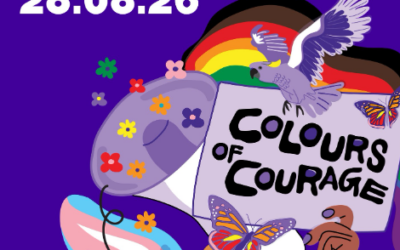 People and places go purple for pride!