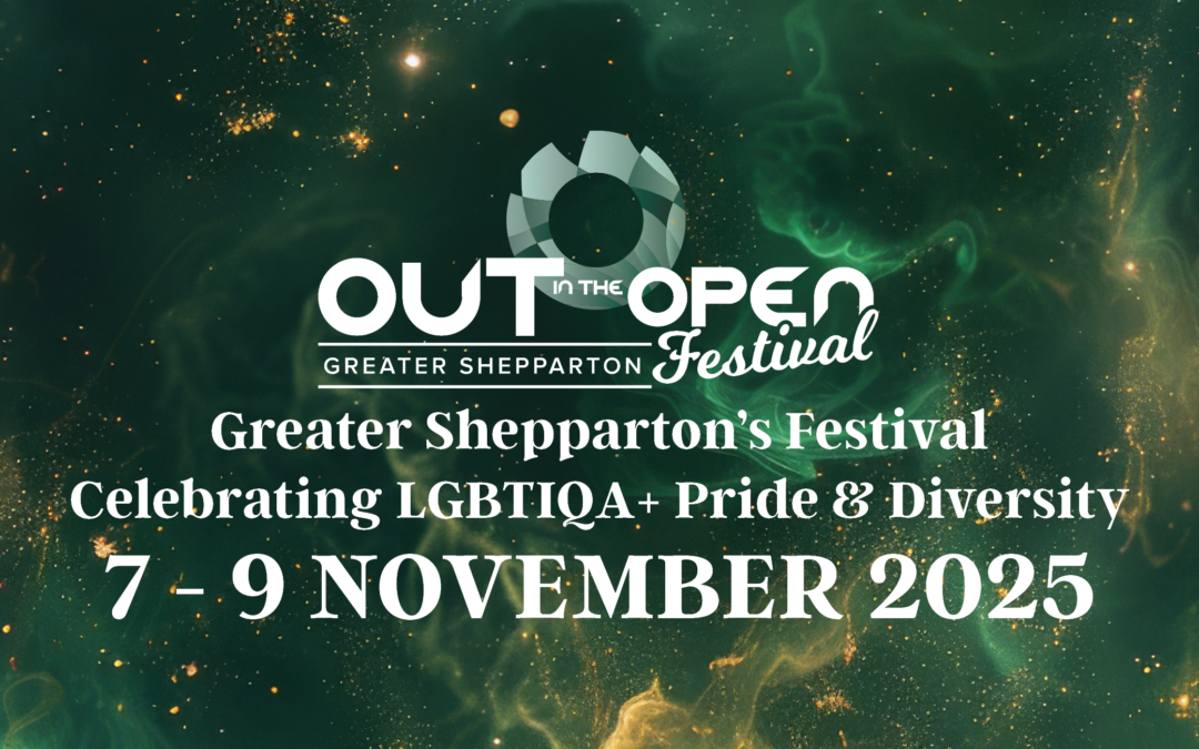 OUT in the OPEN Festival Expressions of Interest are NOW OPEN. Join the committee, host an event, or apply for a stall!