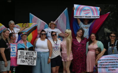 Ready, Set, Rally – Protect Trans Youth!